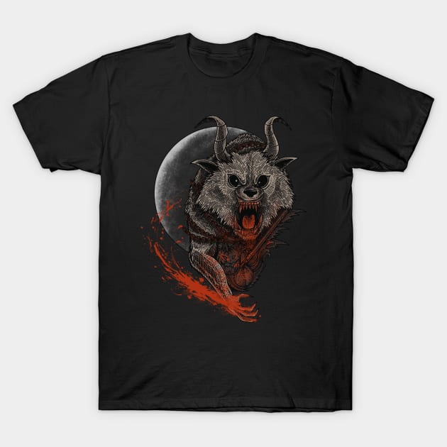 Warewolf T-Shirt by rifaisetyo